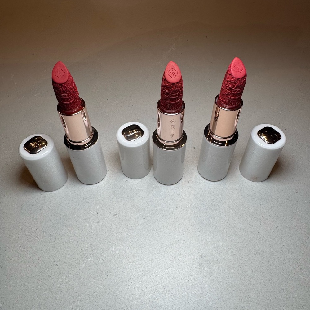 Florasis Red Lipstick Set bundle Brand New